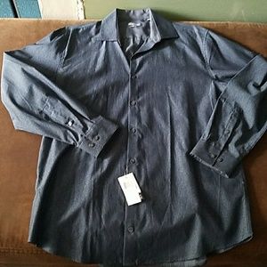 Brand new Kenneth Cole button up